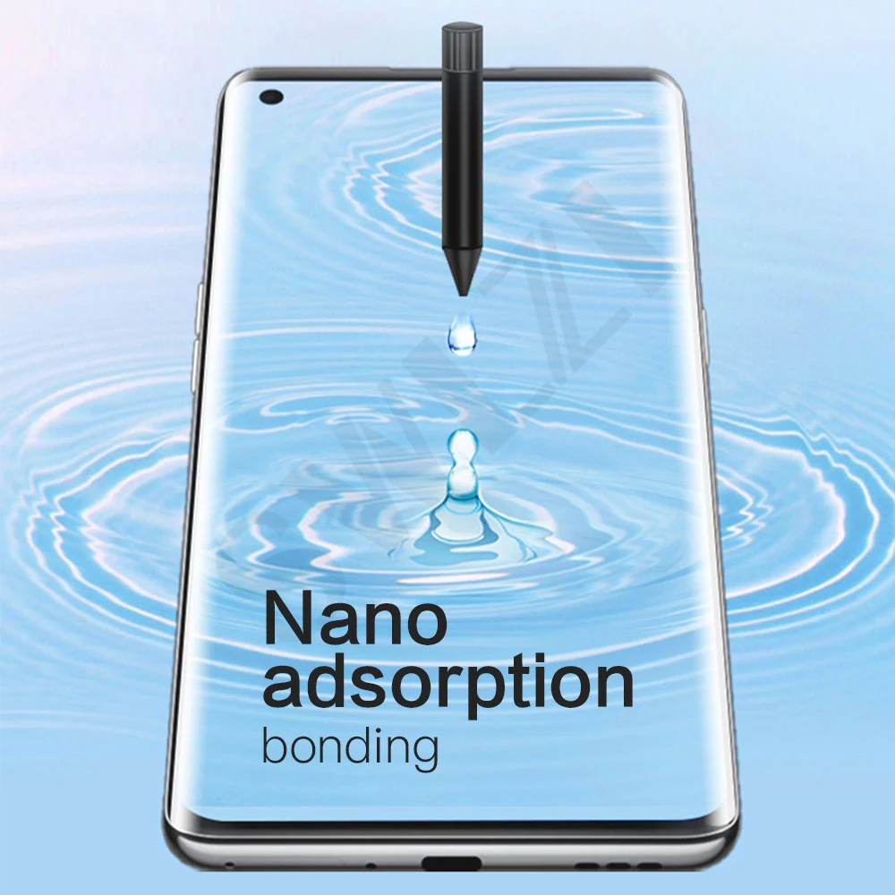 2/1Pcs full cover for OPPO Reno 6 5 pro plus UV Glass protective film Reno 4 3 pro 5G UV Tempered glass phone screen protector