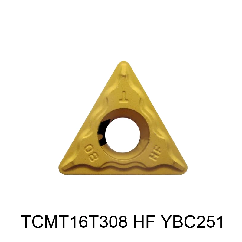 

Original TCMT16T308-HF YBC251 for Turning Toolholder STFCR STUCR TCMT 16T308 Carbide Inserts Lathe Tools CNC toczenie