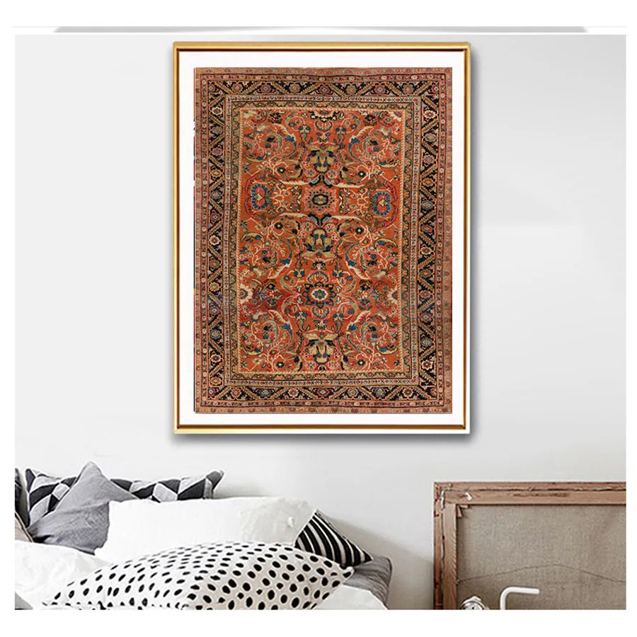 Diamond Painting 5D DIY Oriental Rugs Pattern Vintage Diamond Mosaic Antique Persian Carpets Retro Cross Stitch Art Home Decor