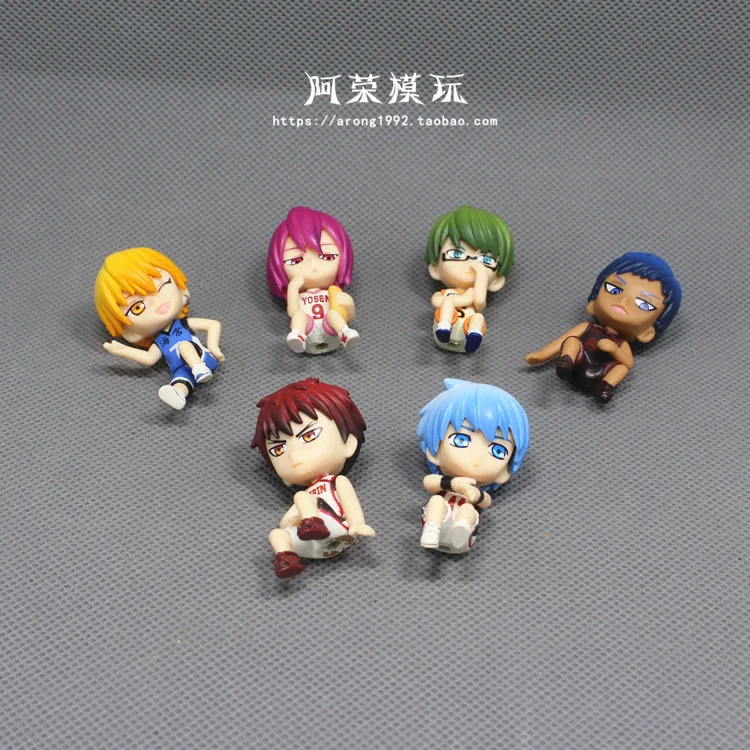 Anime Kuroko's Basketball Qingfeng Vulcan Yellow Seto Cute Small Doll collectible Figurine Model Action Figures Toys Home Decor