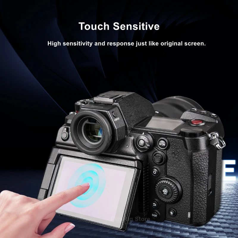 2 Chiếc GH5 GH6 Camera Ban Đầu Kính Cường Lực Cho Máy Panasonic GH5 GH5s DC-S1H LX100 LX100II G80 G85 Bảo Vệ Màn Hình LCD bao Da Phim