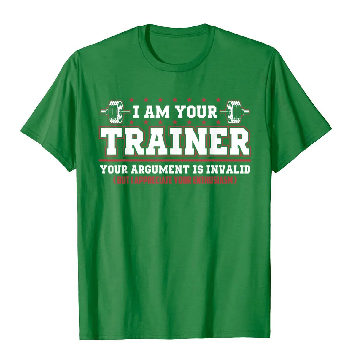 Funny Personal Trainer Shirts I AM YOUR TRAINER T-Shirt Tees Cheap Simple Style Cotton Men T Shirts Simple Style