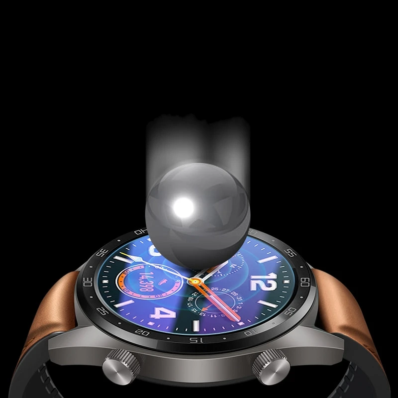 For Huawei Watch GT 2 Screen Protector Glass 46mm Anti-scratch GT2 Protective Film Anti Purple Light Protect on GT2 Smartwatch - Image 3