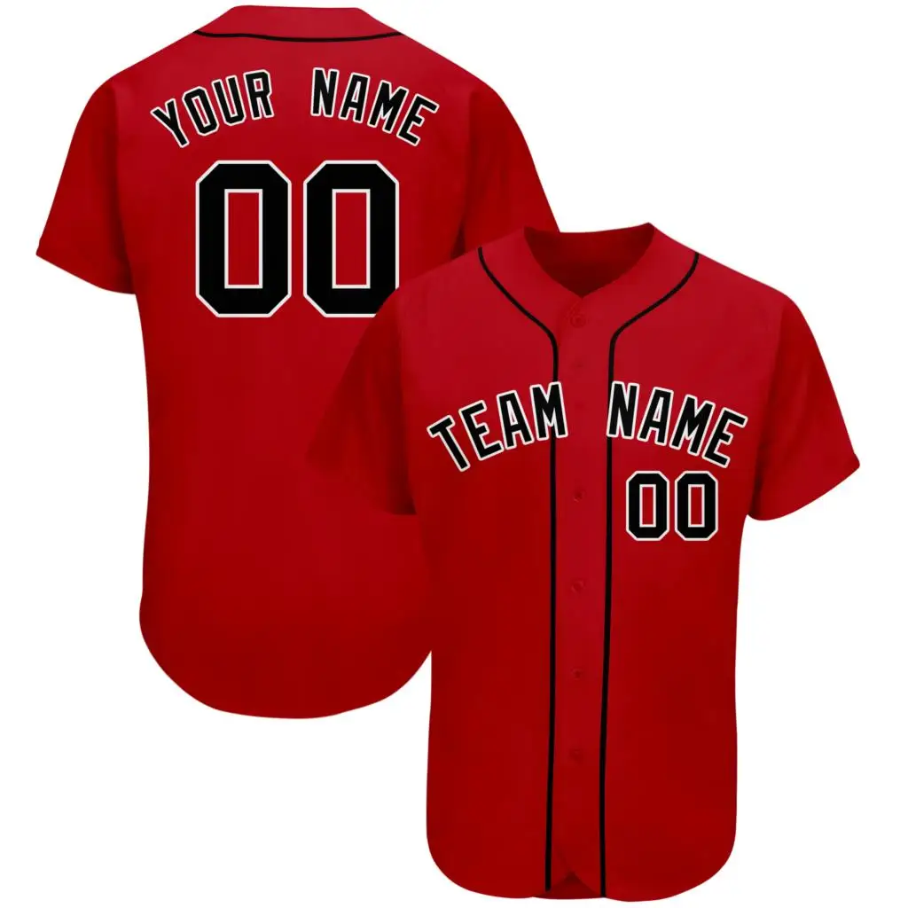 Custom Baseball Jersey Print Your Name&Number Short-sleeve Shirts Athletic&Casual for Men/Lady/Youth Big size Outdoors/Indoors