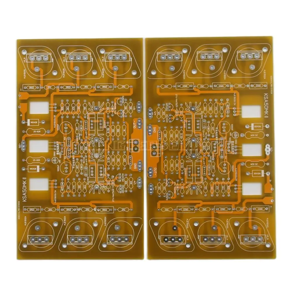 One Pair KSA50 MK2 Pure Class A High Power Amplifier Board HiFi Stereo Audio Sound Amp PCB