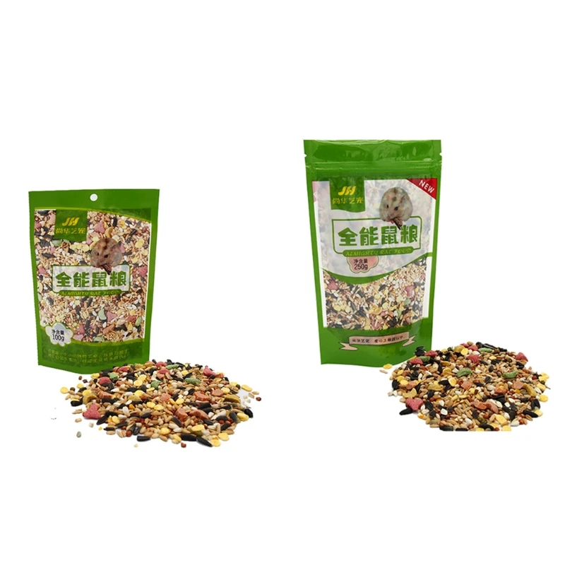 Hamster Health Natural Ingredients Balanced Composition Contains Wheat Corn Kernels Melon Seeds Soybeans