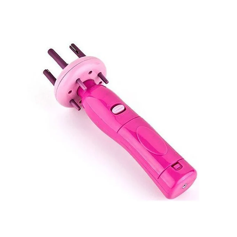 Women Portable Electric Automatic DIY Hairstyle Tool Braid Machine Hair Weave Roller Twist Braider Device Kit