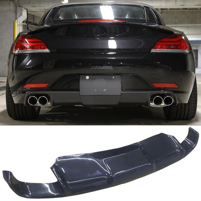 Z4 E89 3D Style Carbon Fiber Rear Body Kit Bumper Lip Diffuser Spoiler for BMW E89 Z4 2009-2013 Car Accessories