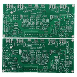 1ペアxe350クラスAパワーアンプボードPCB出力80wは、洗練されたフェーズe350オーディオアンプ回路を参照しています