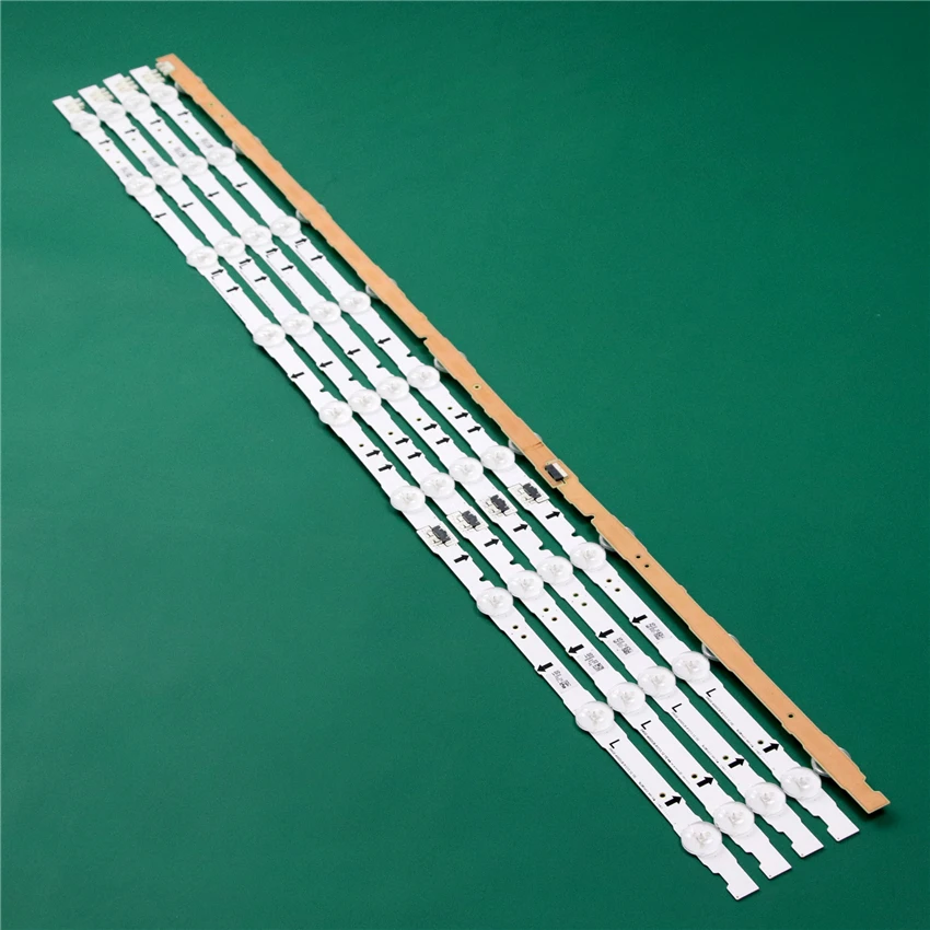 Barre de rétroéclairage LED pour Samsung, règle de ligne, D4GE-400DCA-R1 400DCB-R2, éclairage TV