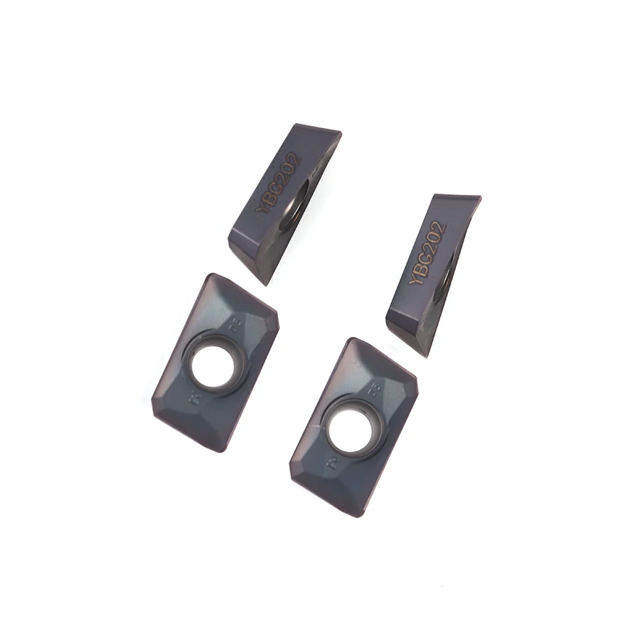 APMT1135 APMT160408PDER YBG202 APMT160408PDER YBG205 إدراج طحن المعادن آلة خرط تعمل بالتحكم الرقمي بواسطة الحاسوب أدوات القطع كربيد سبيكة تحول إدراج