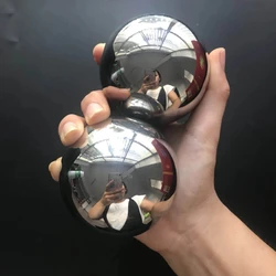 2pcs/lot Hand Exercise Balls 45mm 50mm 55mm 60mm 63.5mm 65mm 70mm 75mm Hand Treatment Massage Steel Balls