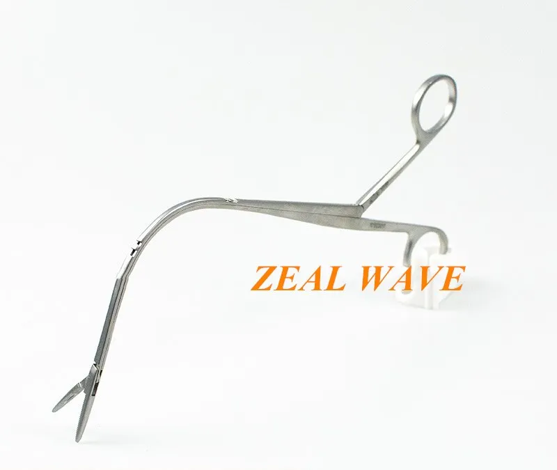 Right Opening Fishbone Stuck Throat Fishbone Throat Clamp Foreign Body Throat Clamp Indirect Throat Clamp Fishbone Throat Clamp