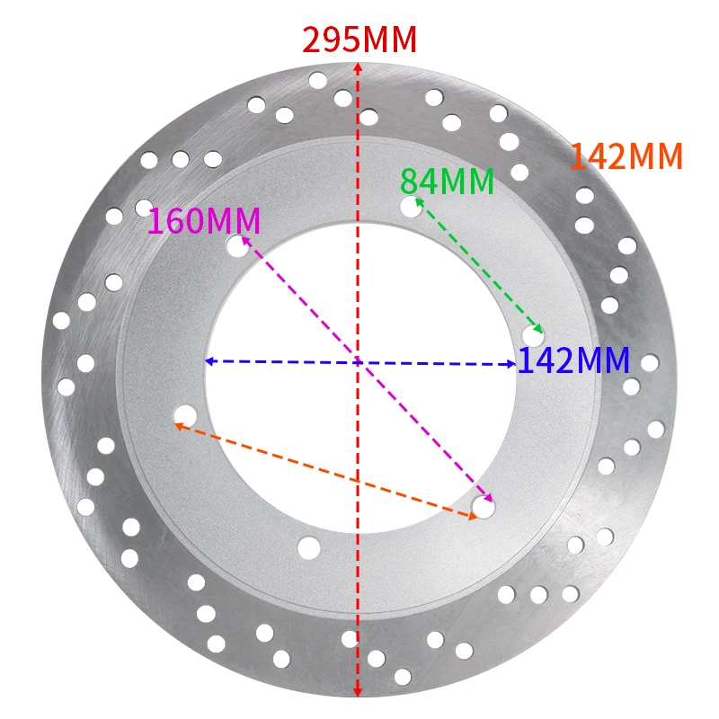 Motorcycle Front Brake Disc For CAGIVA E 900 ie Lucky Explorer 90 GT Navigator 1000 Navigator 1000 600 Motorcycles Accessories