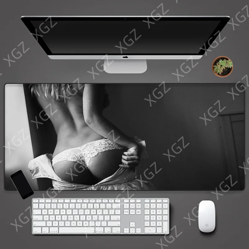 

YuzuoanXL Body Art Large Gaming Mouse Pad Sexy Computer Student Mat Accessories Household Mat Oversized Thickening Pad