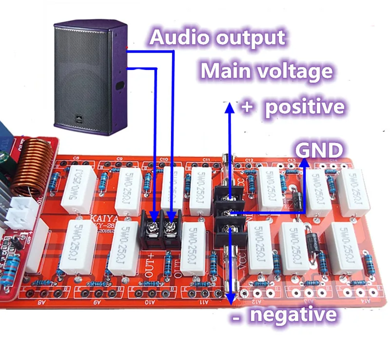 Nouveau panneau d'amplificateur Audio domestique à 1900 canaux, Tube C5200 a1953 1.0 W Mono haute puissance