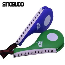 SINOBUDO Taekwondo Foot Target Double Kick Pad durevole Foot Target Boxing Sanda Training Hand Kick Pad sacco da boxe adulto Kid