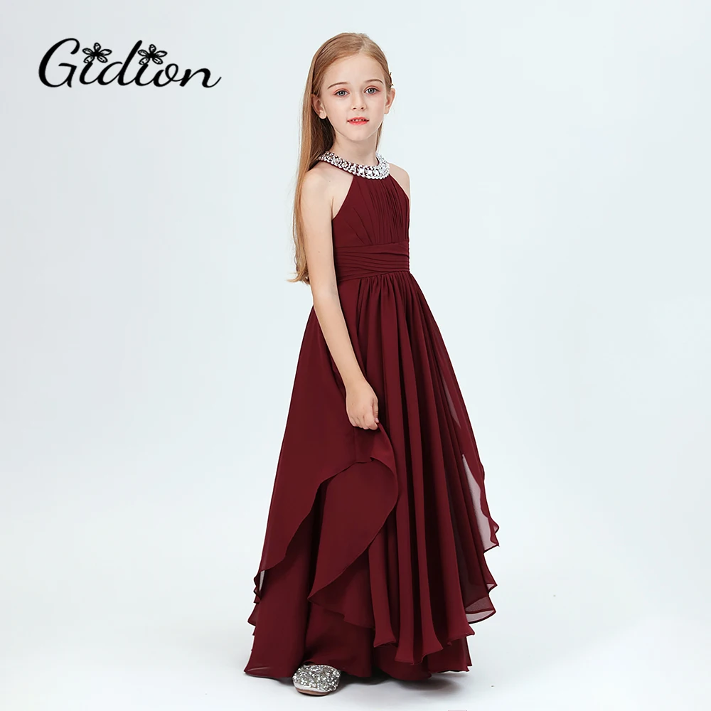 Kinder Prinzessin Kleid Für Mädchen Neue Jahr Party Kostüm Pageant Kleid Kleid Wenig Brautjungfer Kinder Hochzeit Party Kleid 2-14Yrs