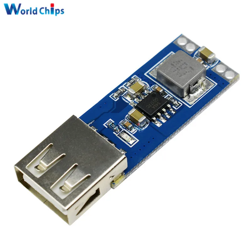 Power Charge Module Step Up DC-DC 3V/3.3V/3.7V/4.2V to 5V USB 1A 2A Step Up Step-Up Boost Converter Vehicle Power Charge Module