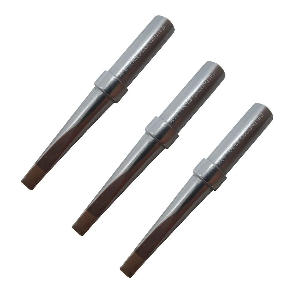 ETM Soldering Tip ยาว Chisel 3.2M Fit WELLER WES51 WES50 WESD51 WE1010NA W1010 WE1010EU WTL1000S-0 PES51 PES50 LR21 LR20