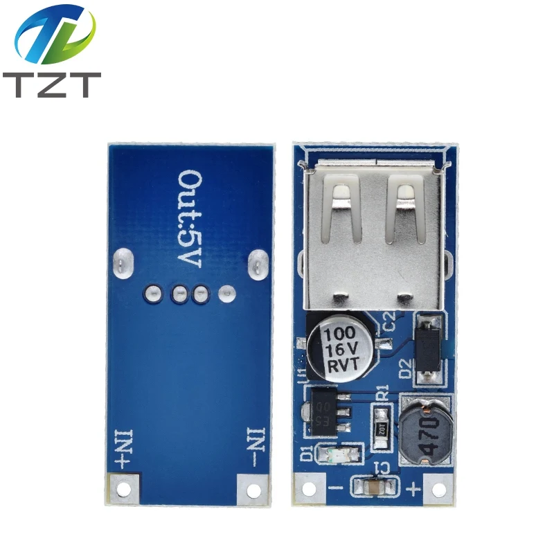 1/3PCS DC-DC USB-Ausgangs-Ladegerät Step-Up Power Boost Modul 0,9V ~ 5V auf 5V 600MA USB Mobile Power Boost Board – Detail 8