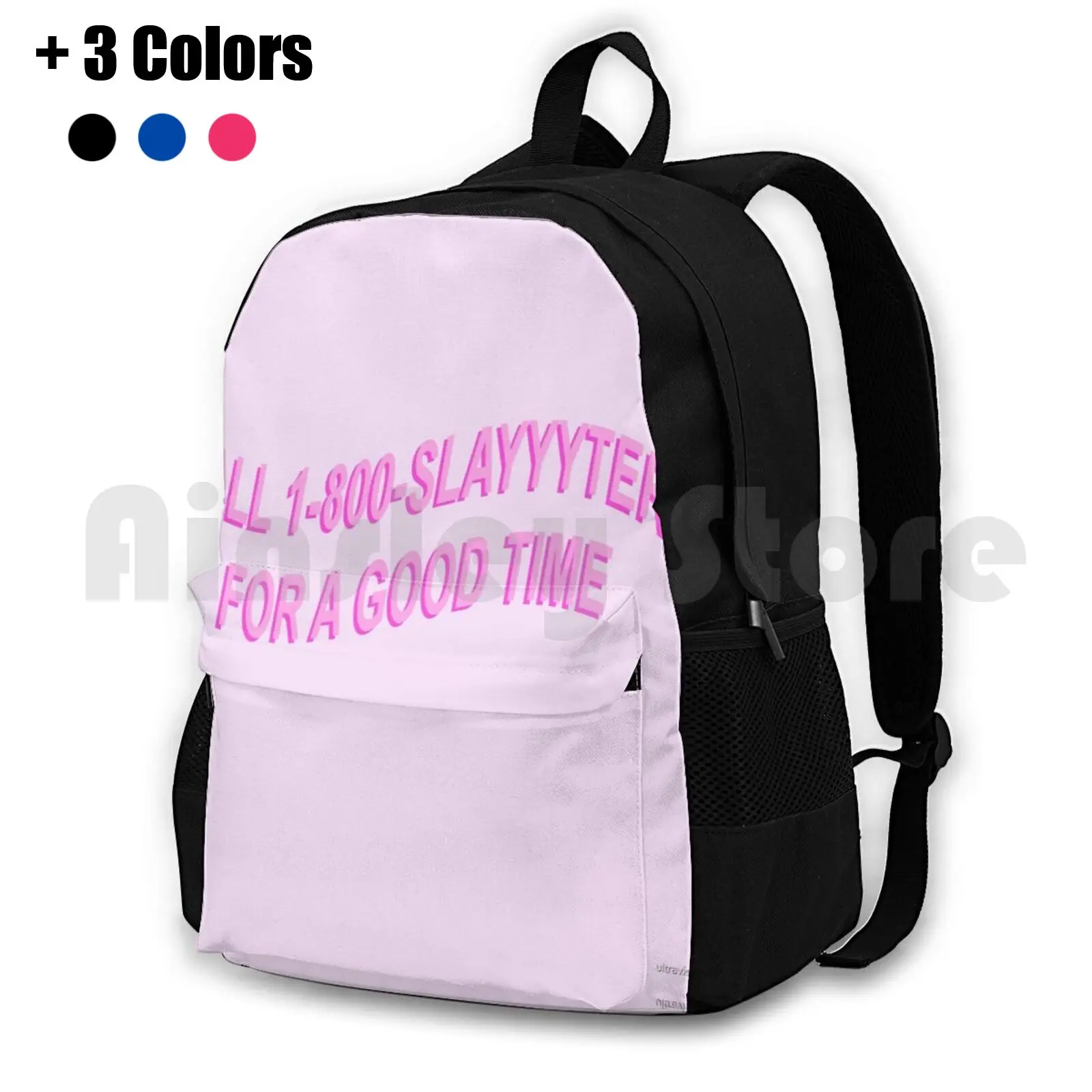 Slayyyter Outdoor Hiking Backpack Riding Climbing Sports Bag Slayyyter Pop Music Charli Xcx Kim Petras Sophie