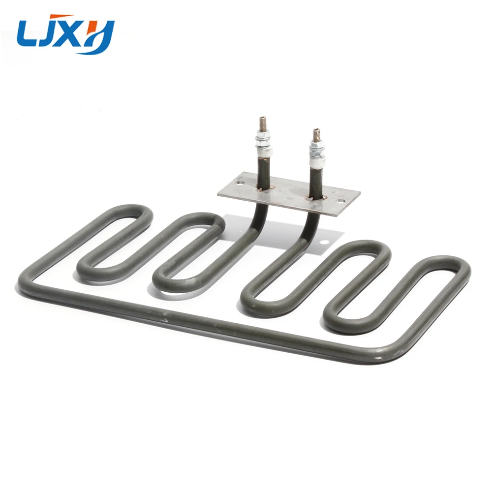 LJXH 2+2U Green Heating Tube Double U Shape 304 Stainless Steel Pipe Diameter 8.5mm 230V 2600W Electric Heater Element