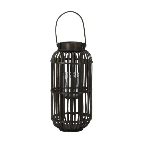 Tmall Home Design Rattan Basket Candle Holder Dark Coffee-808016