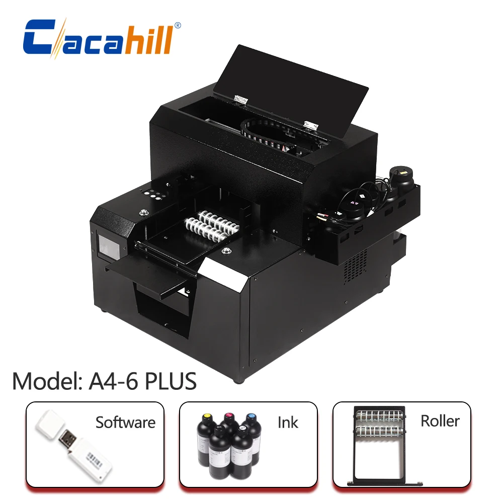 

Офисный домашний портативный маленький УФ струйный принтер A4 планшетный принтер для красочной печати на бутылках/картах/фотографиях