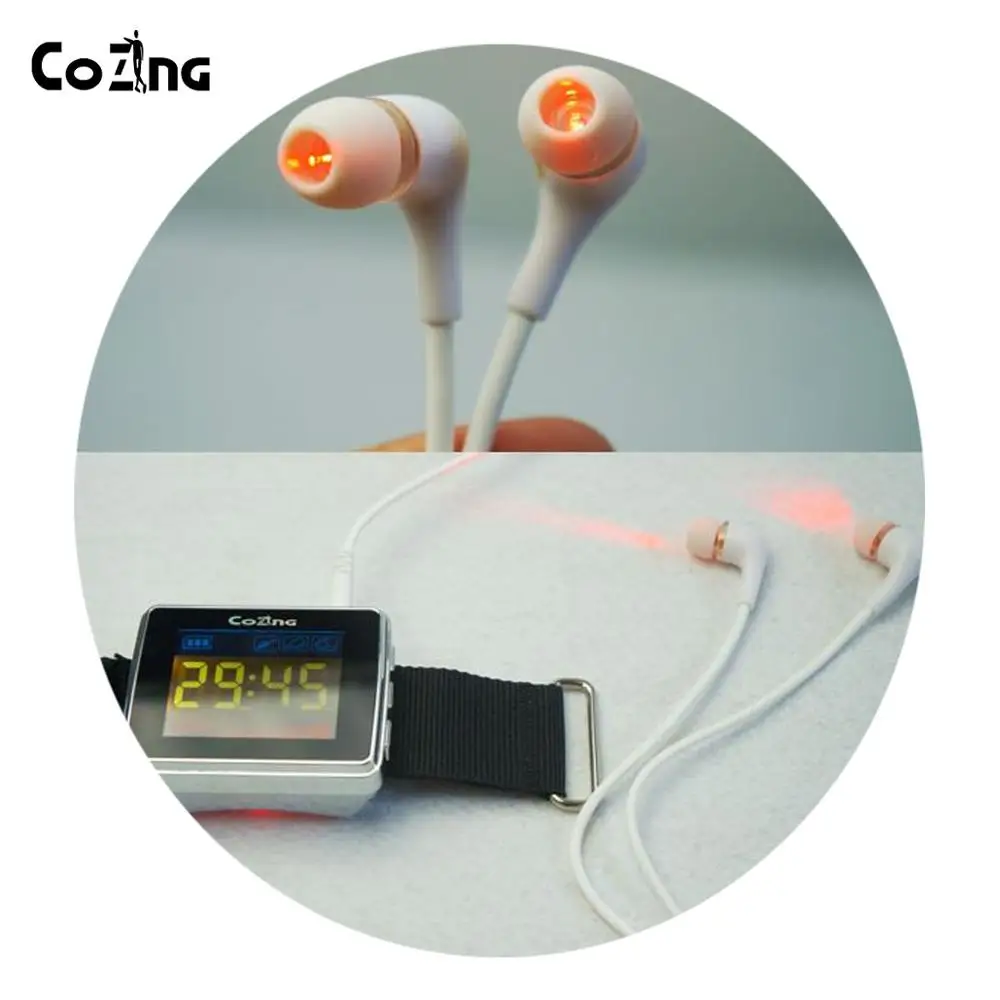 Therapy Tinnitus Laser Device Medical Laser Watch Therapeutic Diabetes Control Acupuncture Watch Laser Otitis