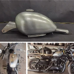 7L Petrol Gas Fuel Tank For Harley Davidson SPORTSTERC 2006-2020 X48 883N 1200C Motorcycle Gasoline Handmade Motorbike Oil Can