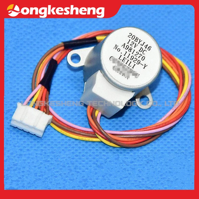 20BYJ46 12V DC 300Ω Stepper Motor  Smart Toilet Seat Lid Accessories wire length 20cm 30cm  Original