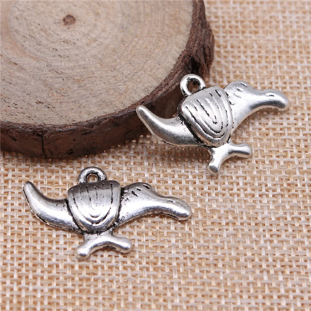 free shipping 43pcs 19x31mm antique silver platypus charms diy retro jewelry fit Earring keychain hair card pendant accessories