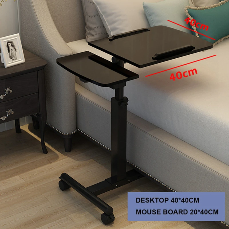 Foldable Computer Table Portable Rotate Laptop Desk Table for Bed Can be Lifted Standing Desk Height Adjustable Home Furniture