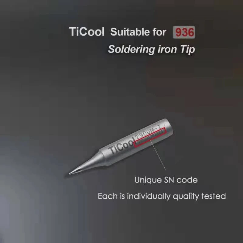 TiCool 936 العالمي تحلق سلك سبيكة لحام تلميح مستقيم تلميح قمة منحنية سكين صغير تلميح هو مناسبة لأدوات إصلاح المحمول