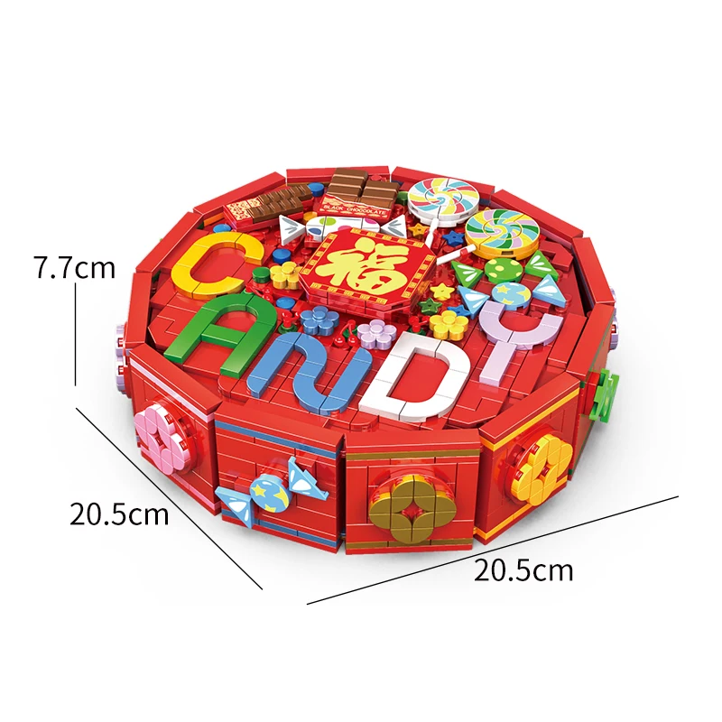 Woma Candy Box Building Blocks bricks Christmas gift NEW Arrived ages 6+ 851PIECES