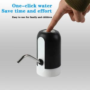 Automatischer Wasserspender von Wasser, Wasserflaschenpumpe, USB -Ladevorgang, Trinkflasche, automatischer Schalter 6 Hauptverkäufe füllen automatische Flasche - №1