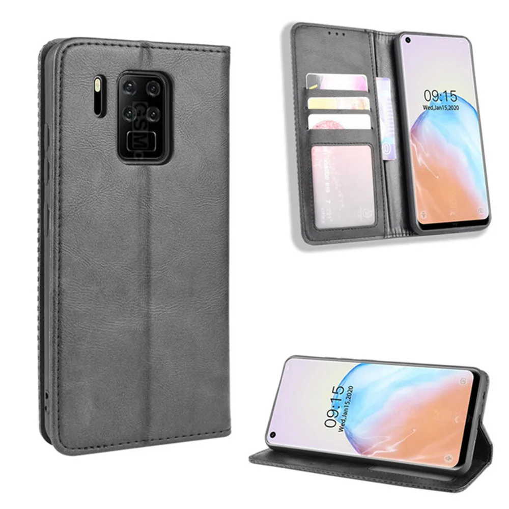 For Oukitel C18 Pro Case Luxury Flip PU Leather Wallet Magnetic Adsorption Case For Oukitel C18 Pro C 18 C18Pro Phone Bags