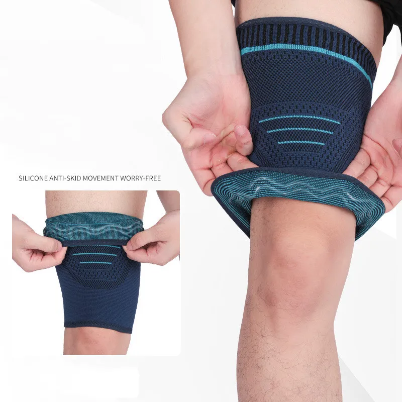 1pcs Thigh Compressed Sleeves Hamstring Support Upper Leg Sleeves Thigh Sleeves For Running Sports Warmers Support Protector