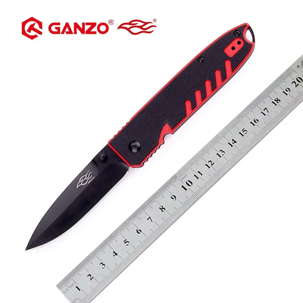 Ganzo G746-1 F746-1 G746-3 F746-3 Firebird F746-1 58-60HRC 440C hoja G10 cuchillo plegable supervivencia caza cuchillo de bolsillo táctico