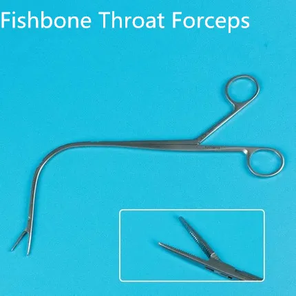 Laryngology surgical instruments Indirect Laryngeal Forceps Foreign Body Laryngeal Forceps Fishbone Throat Forceps