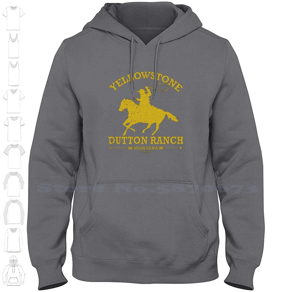 Yellowstone Dutton Ranch 100% Cotton Hoodie T-Shirt Yellowstone Tv Show John Dutton Beth Dutton Kayce Dutton Country Boy