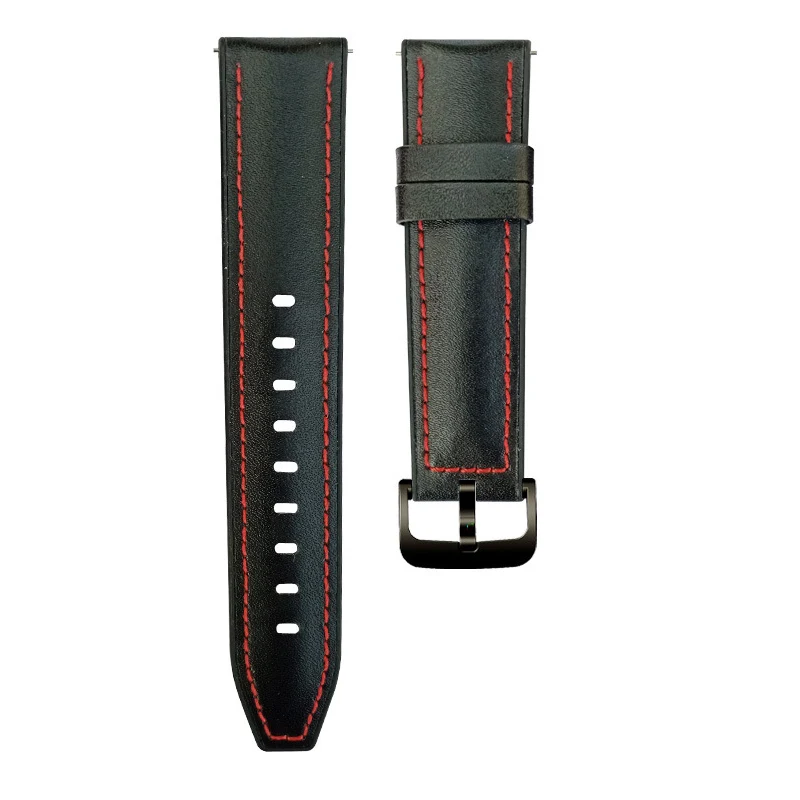 22mm Leather silicone watch strap for Huawei Watch GT GT2 46 Smart watch Accessories bracelet for Honor Watch Magic 2 46mm band