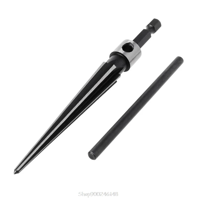 3-13mm Bridge Pin Hole Hand Held Reamer T Handle Tapered 6 Fluted Chamfer Bit Reaming Woodworker Drill Tool Jy24 20