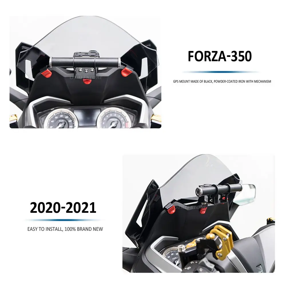 Motorrad Front Phone Stand halter GPS Navigaton Platten halterung für Honda für NS350 für NSS350