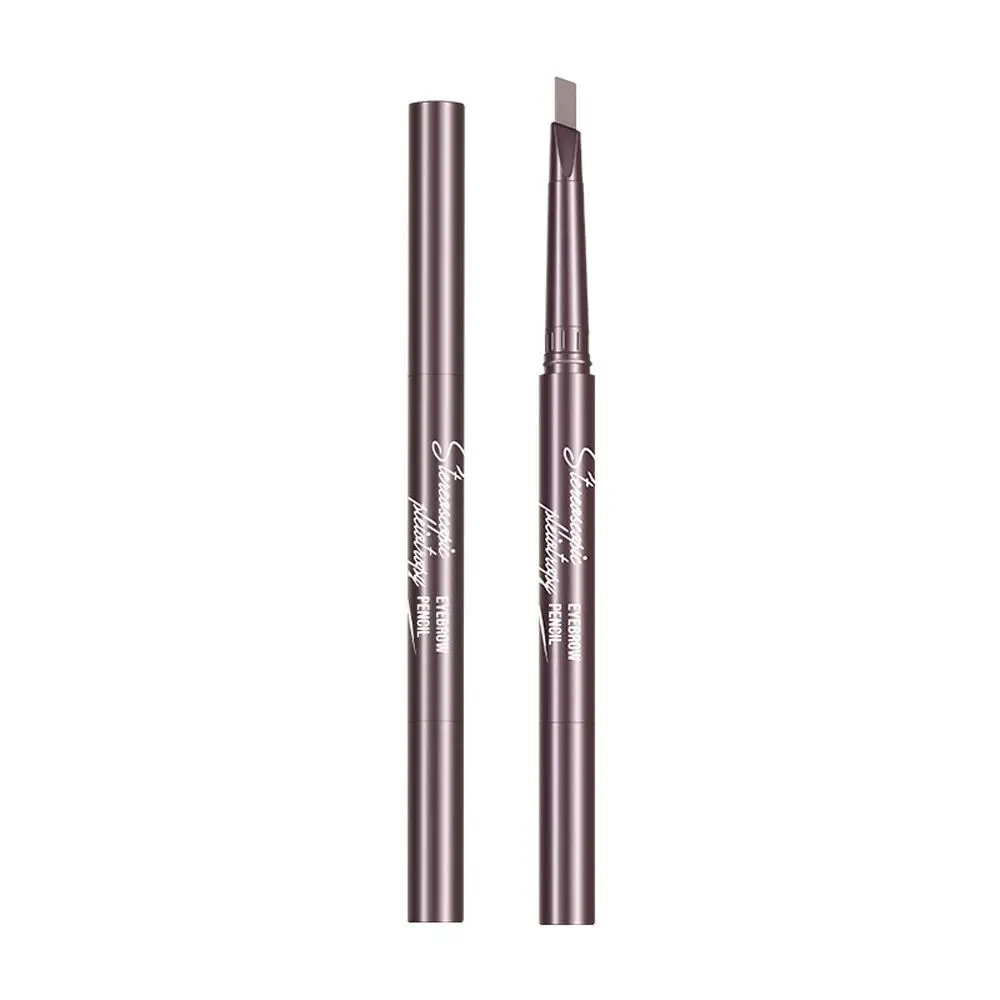 Makeup Tool Beauty Triangular Beginners Three-Dimensional Eyebrow Brush Double Head Eyebrow Pencil Eyebrow Pen