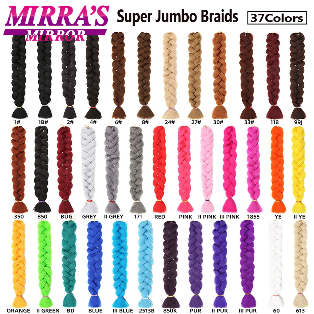 41 بوصة طويلة جامبو تجديل الشعر الأرجواني الضفائر الاصطناعية وصلات شعر الوردي الأزرق أومبير الشعر لصندوق جديلة دعم بالجملة #6