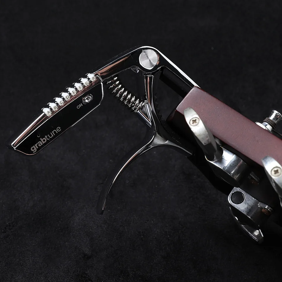 Guitar Capo JOWOOM GRABTUNE 2-in-1 Multi-functional Capo Tuner Zinc Alloy  RGB LED Indicator
