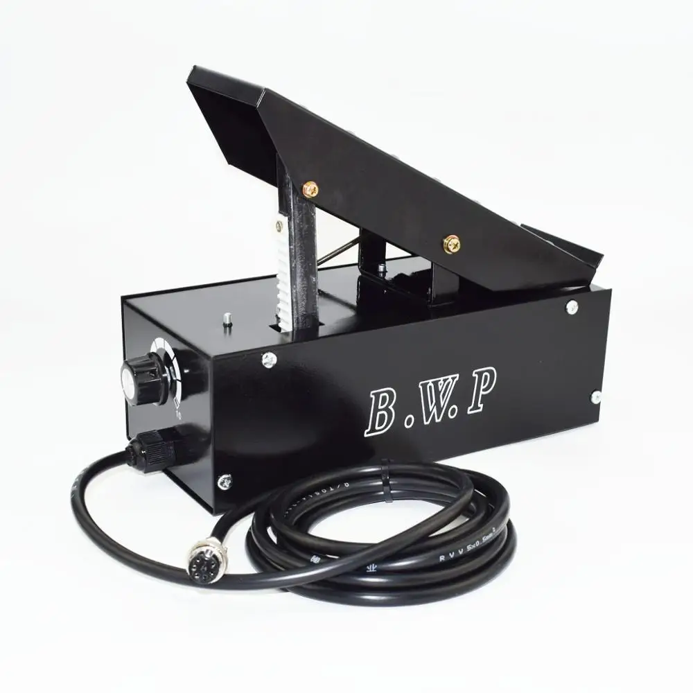 TIG Welder Current Foot Pedal Controller 7Pins Connector 2.5M Wire Fit TIG WIG Welding Machine Inverter