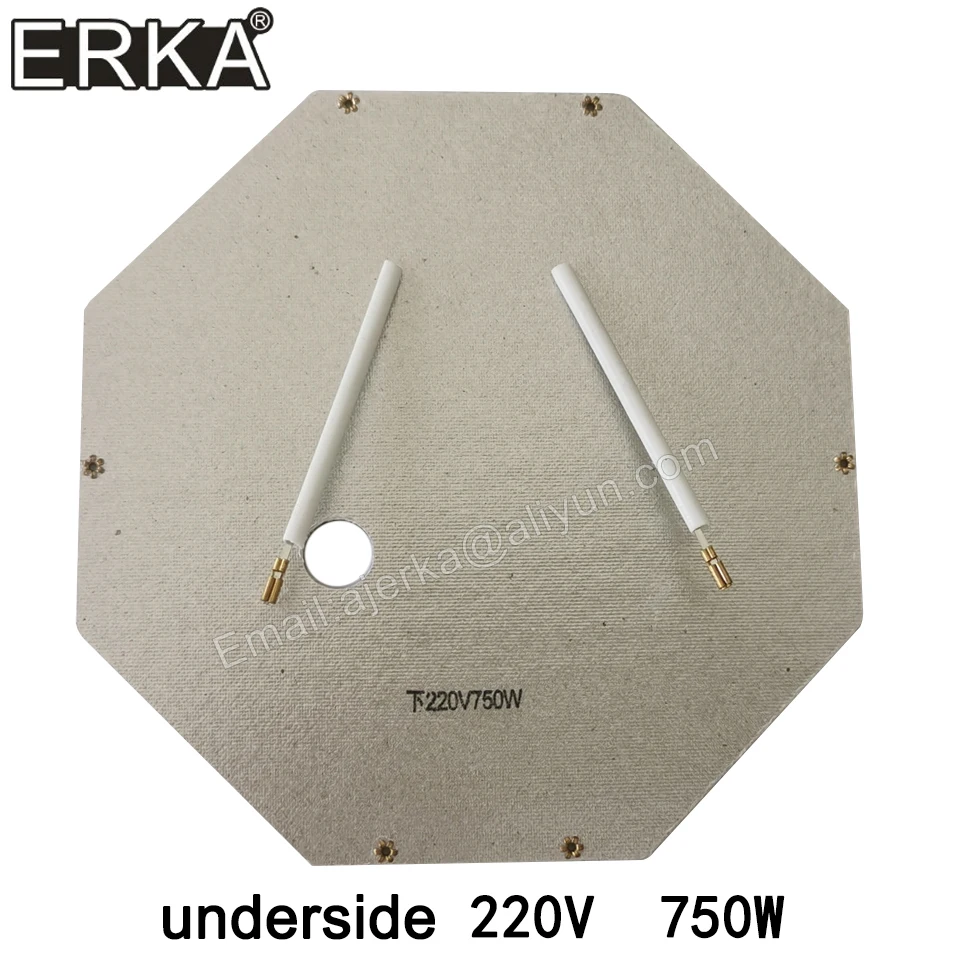 DZHKC mesin wafel telur kawat panas Aberdeen piring aksesori Mica kertas pemanas suhu tinggi piringan pemanas HK-2008A